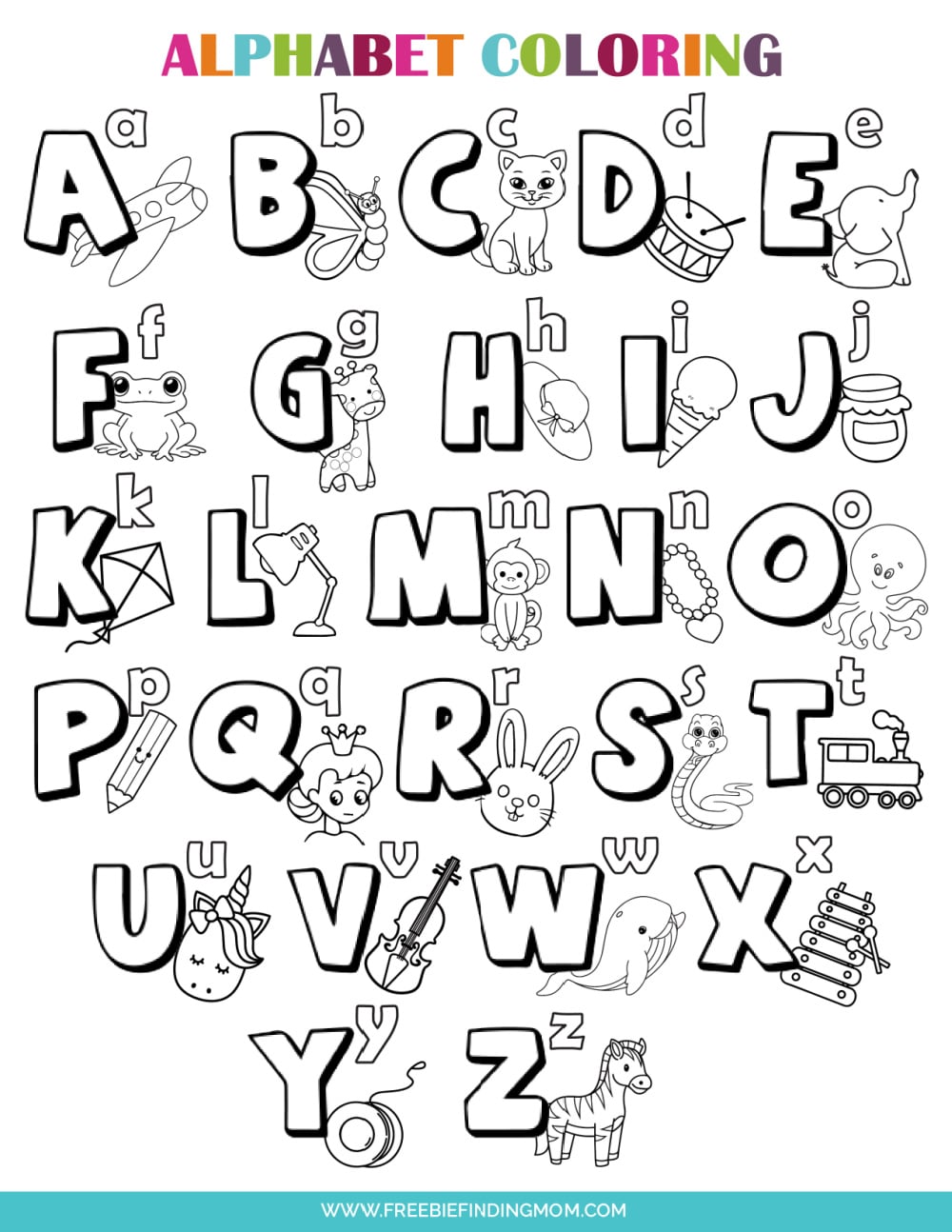Preschool Letter Alphabet Coloring Pages - Fun Alphabet: Letter A Coloring Pages for Kids! - Free coloring pages ...