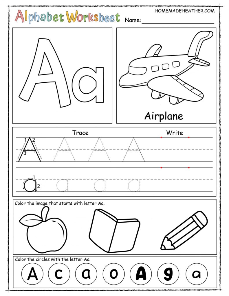 Preschool Letter Worksheets Free Printables - Printable Preschool Worksheets Alphabet For preschool worksheets ...