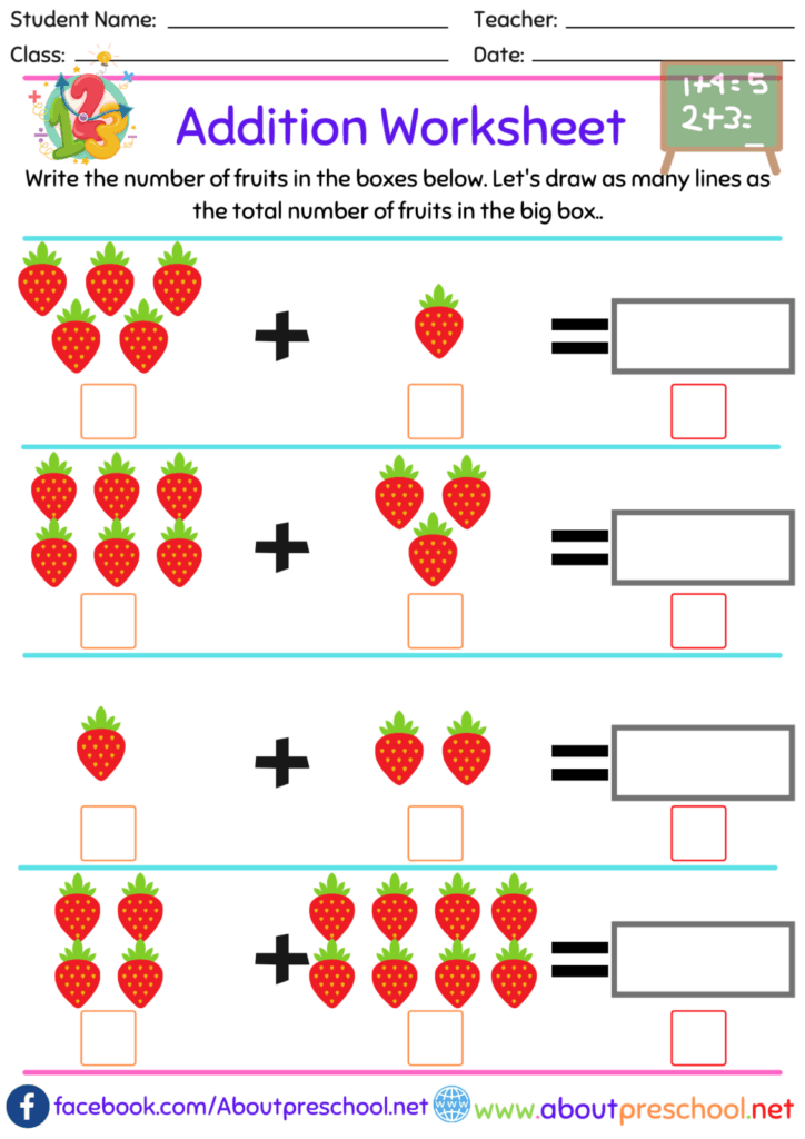 preschool math addition worksheets Archives – About Preschool … preschool math addition worksheets Archives - About Preschool ...