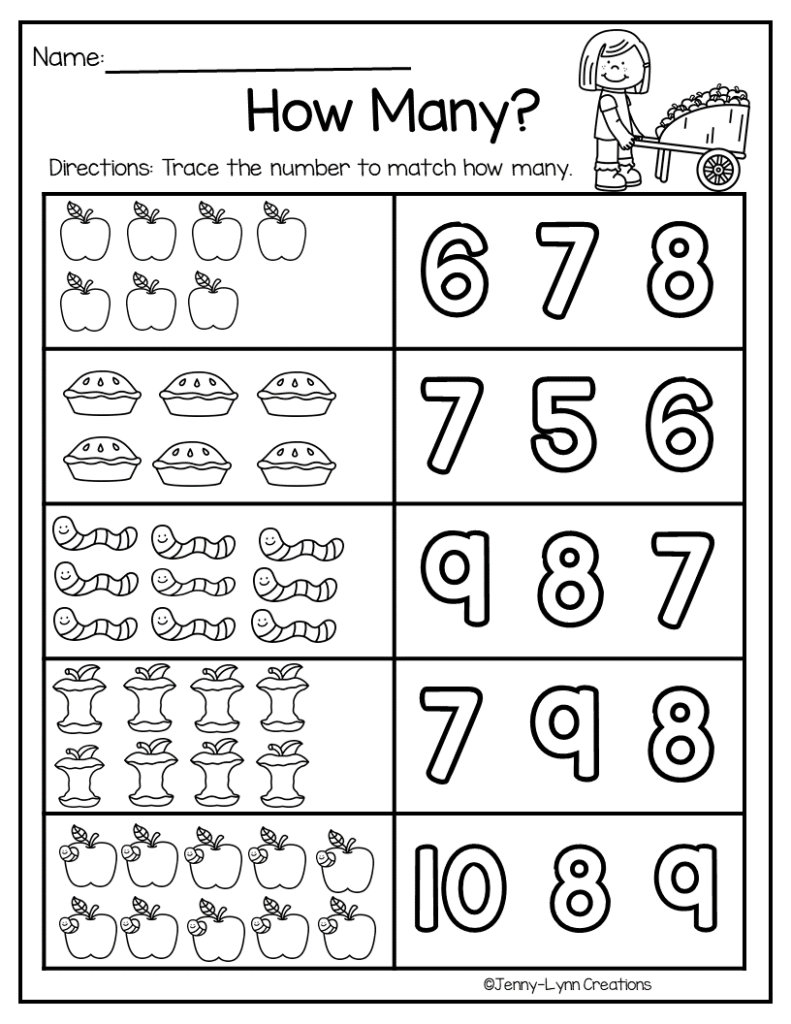 Preschool math worksheets - Free Pre-K PDF printable worksheets ...