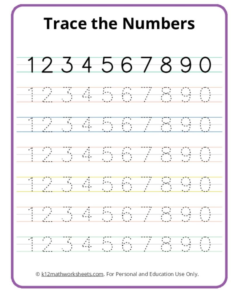 Primary Numbers Tracing Worksheets 0 9 Numbers Words Handwriting … Primary Numbers Tracing Worksheets 0 9 Numbers Words Handwriting ...