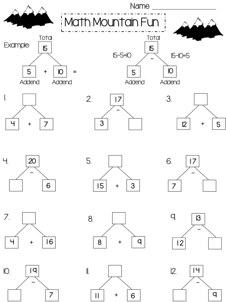 Printable 2Nd Grade Math Worksheets