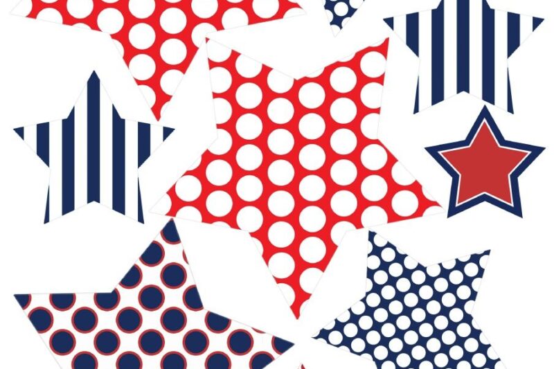 Printable 4th Of July Decorations