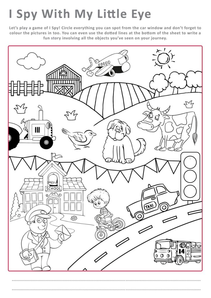 Fun Free Printable Activity Pages for Kids! - Printables for Everyone