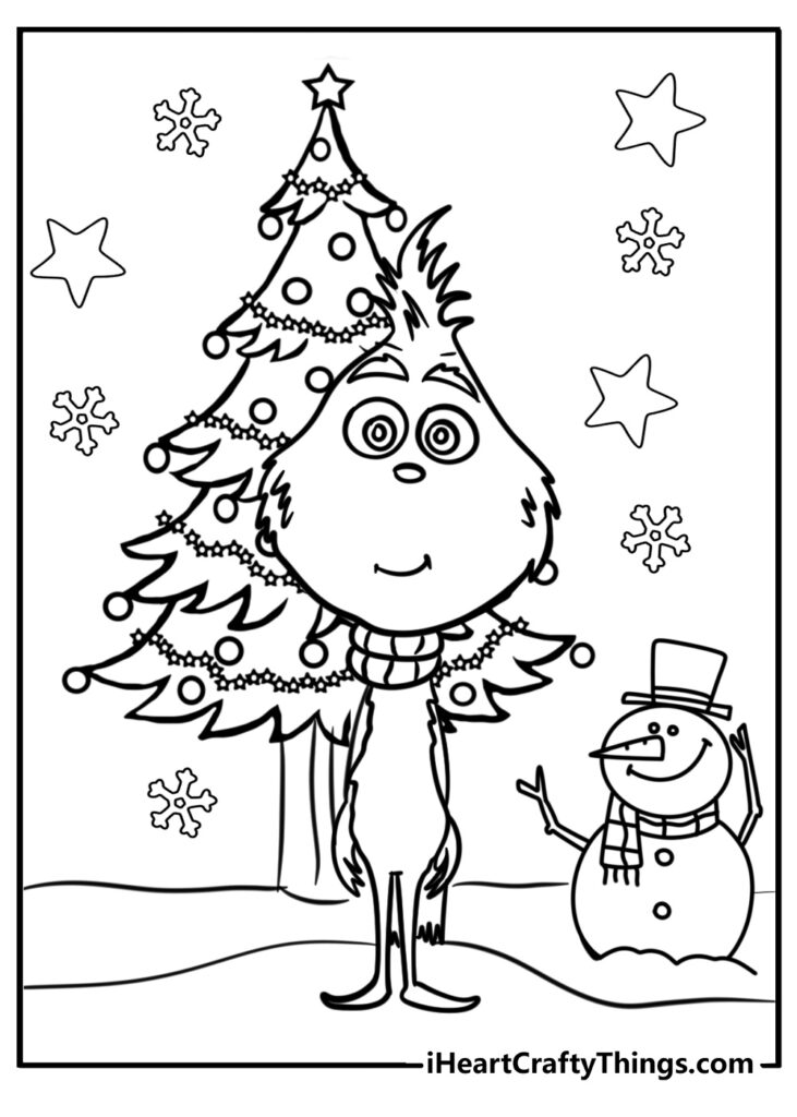 Printable Christmas Activities And Coloring Pages [2025]