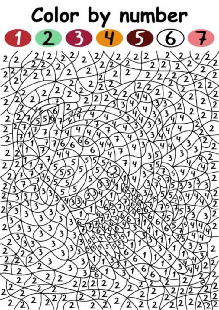 Printable Color By Number Hard – Difficult Color By Number Printables Printable Color By Number Hard - Difficult Color By Number Printables