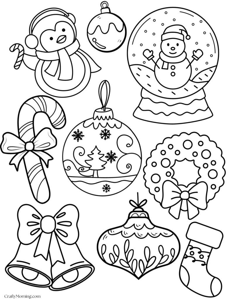 Printable Coloring Pages Christmas Free Printable Coloring Pages Christmas Free
