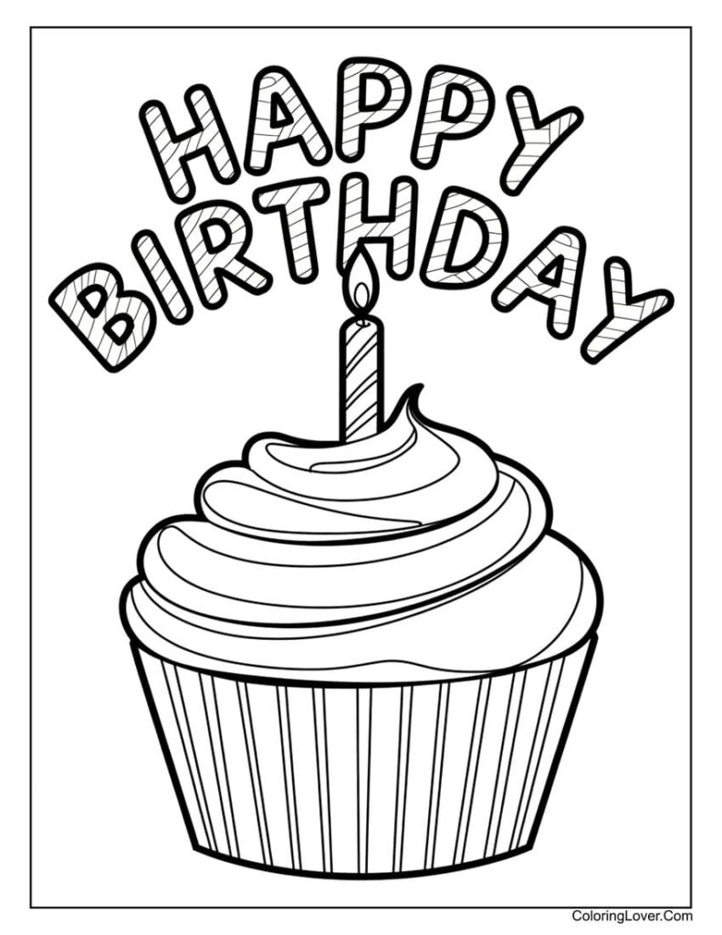 Printable Coloring Pages For Birthdays – Free Birthday Cake Coloring Pages Printable – Infoupdate.org Printable Coloring Pages For Birthdays - Free Birthday Cake Coloring Pages Printable - Infoupdate.org