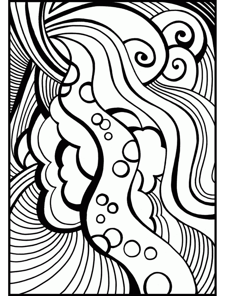 Printable Coloring Pages For Teenagers