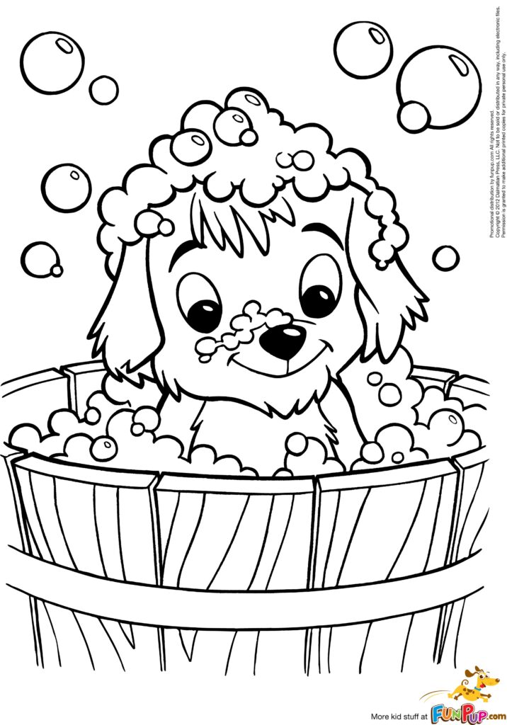 Printable Dog Coloring Pages Printable Dog Coloring Pages