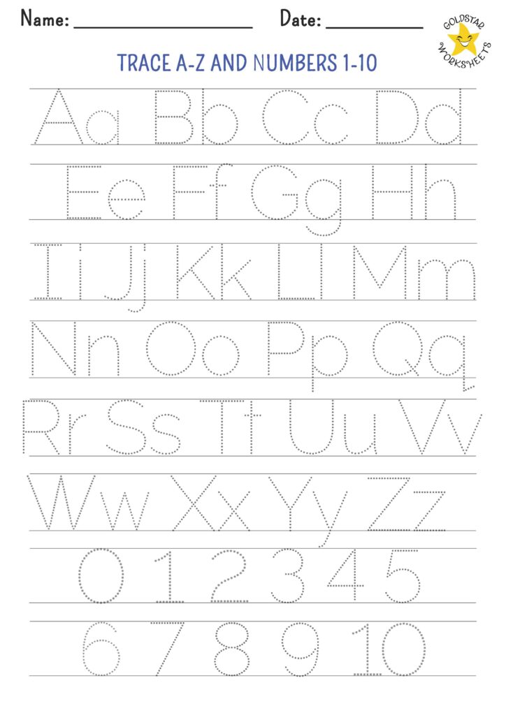 Printable Letter Tracing Worksheets For Kindergarten Preschool Printable Letter Tracing Worksheets For Kindergarten Preschool