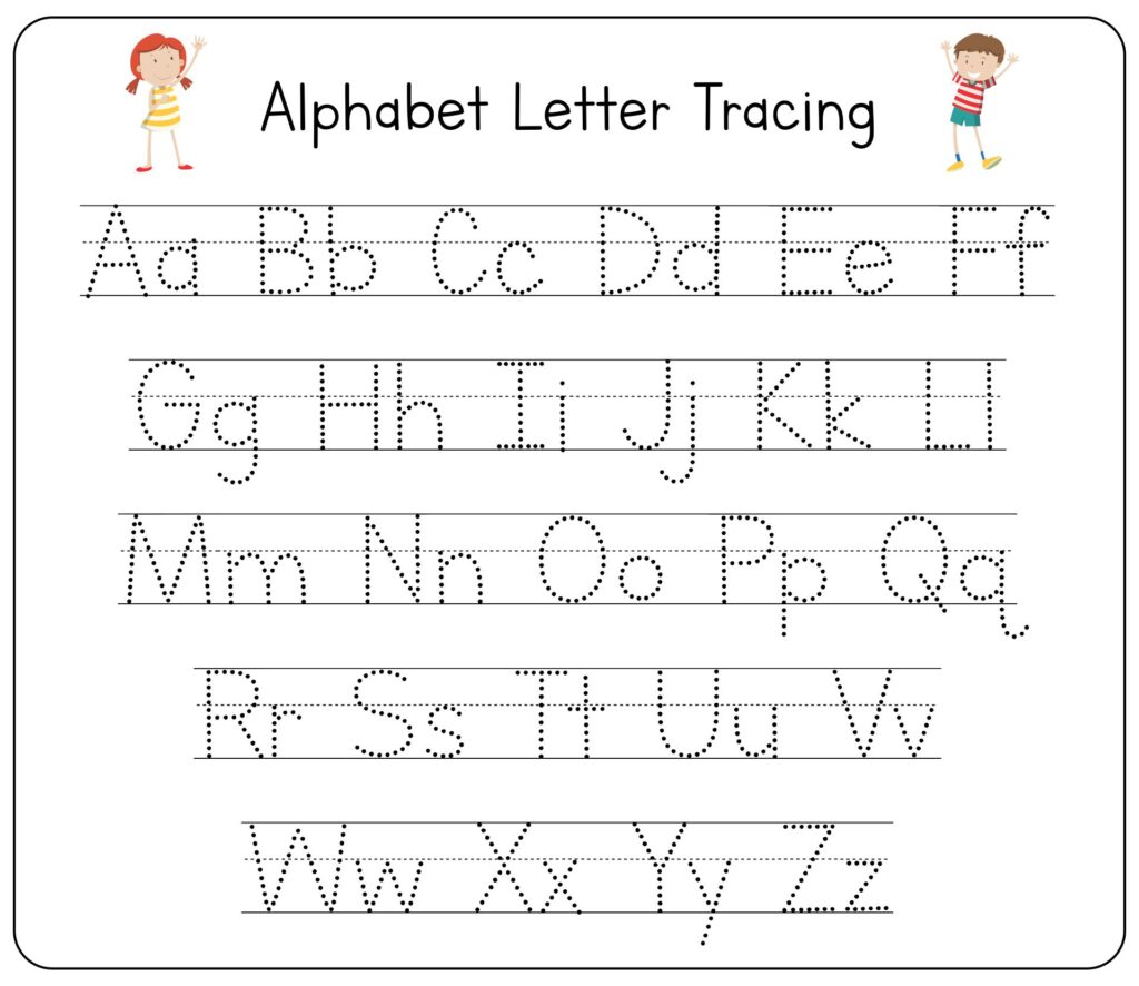 Printable Letter Tracing Worksheets Free Printable Tracing Letter A ...