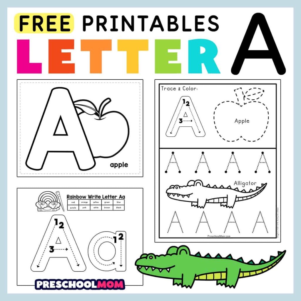 Printable Letter Worksheets For Preschool - Printable Preschool Worksheets