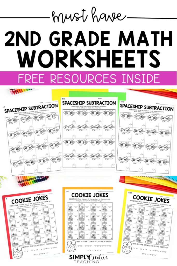 Printable Math Worksheets For 2nd Grade – Fun 2nd Grade Math Worksheets – Jenny Printable Printable Math Worksheets For 2nd Grade - Fun 2nd Grade Math Worksheets - Jenny Printable