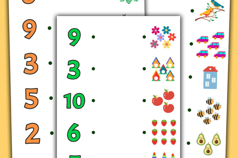 Printable Number Recognition Activities For Preschool