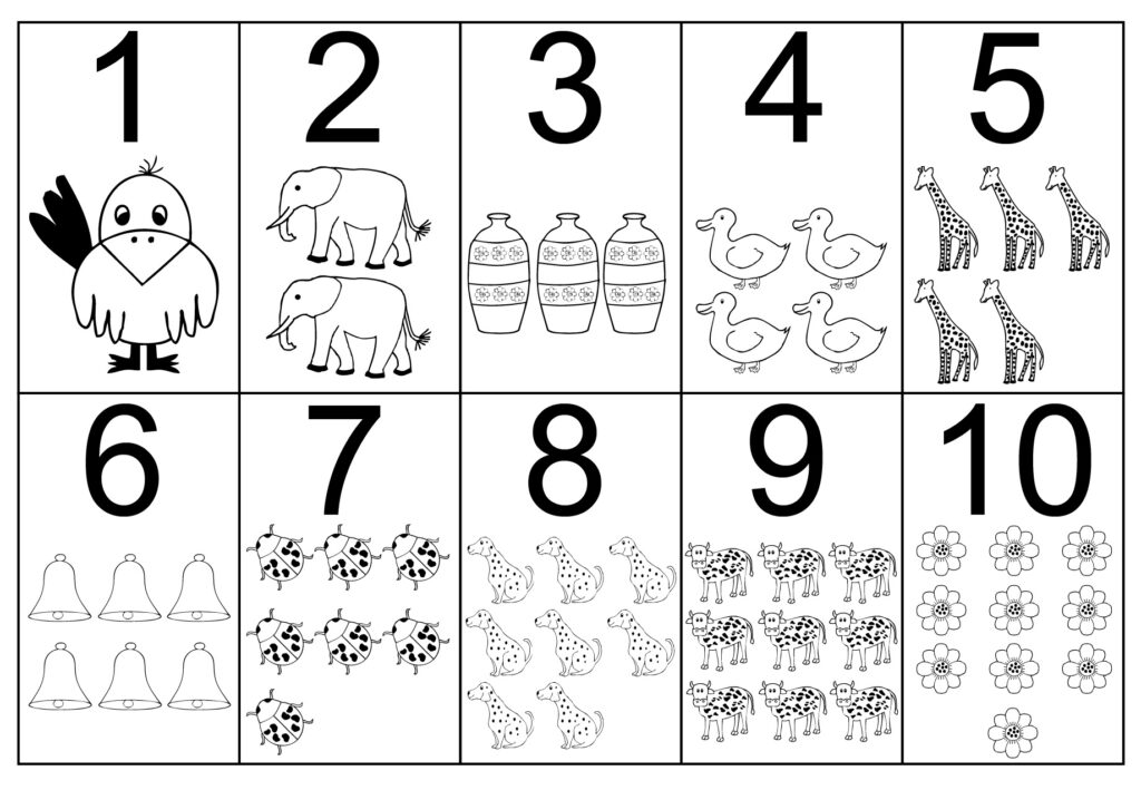 Printable Number Sheets Printable Number Sheets
