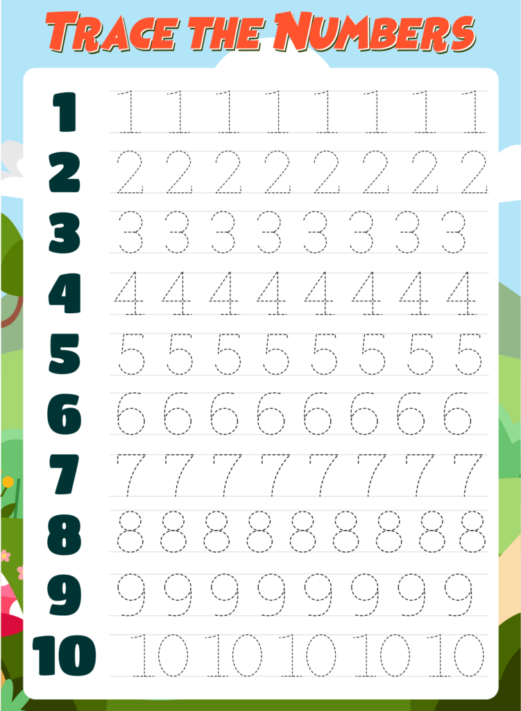 Printable Number Sheets For Preschool – Number Tracing Worksheets – 13 Free PDF Printables | Printablee Printable Number Sheets For Preschool - Number Tracing Worksheets - 13 Free PDF Printables | Printablee