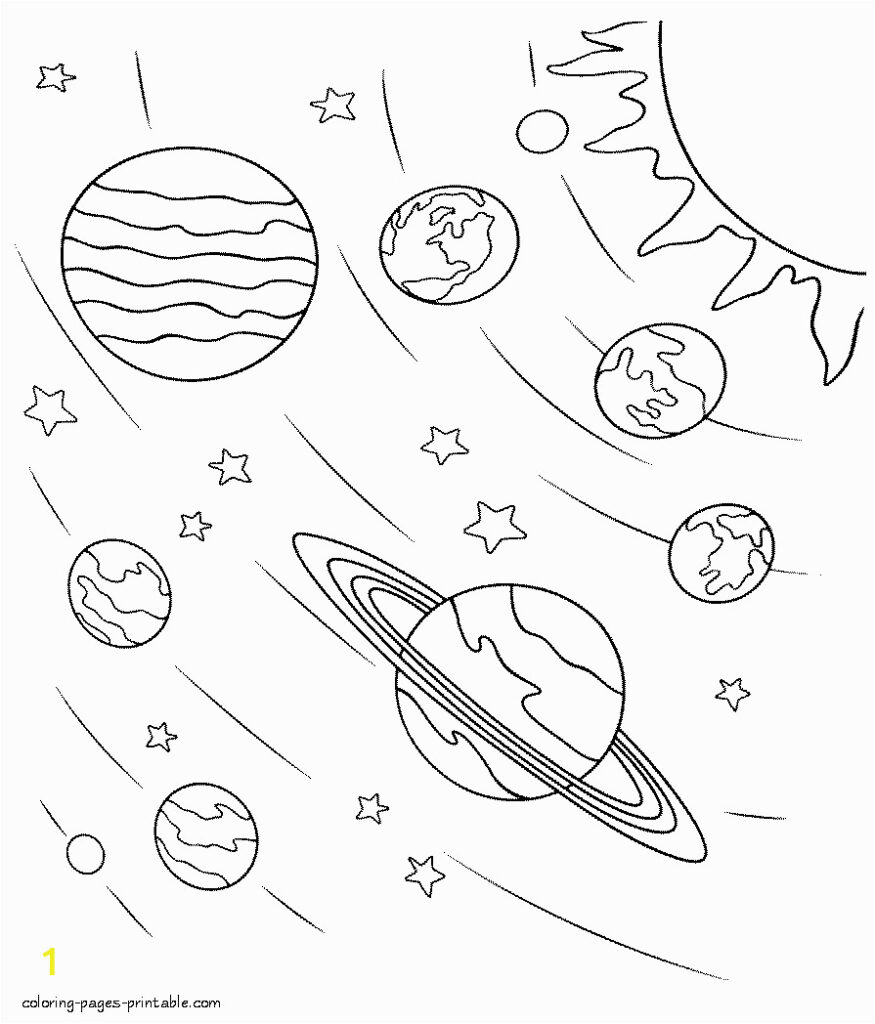 Printable Outer Space Coloring Pages Printable Outer Space Coloring Pages