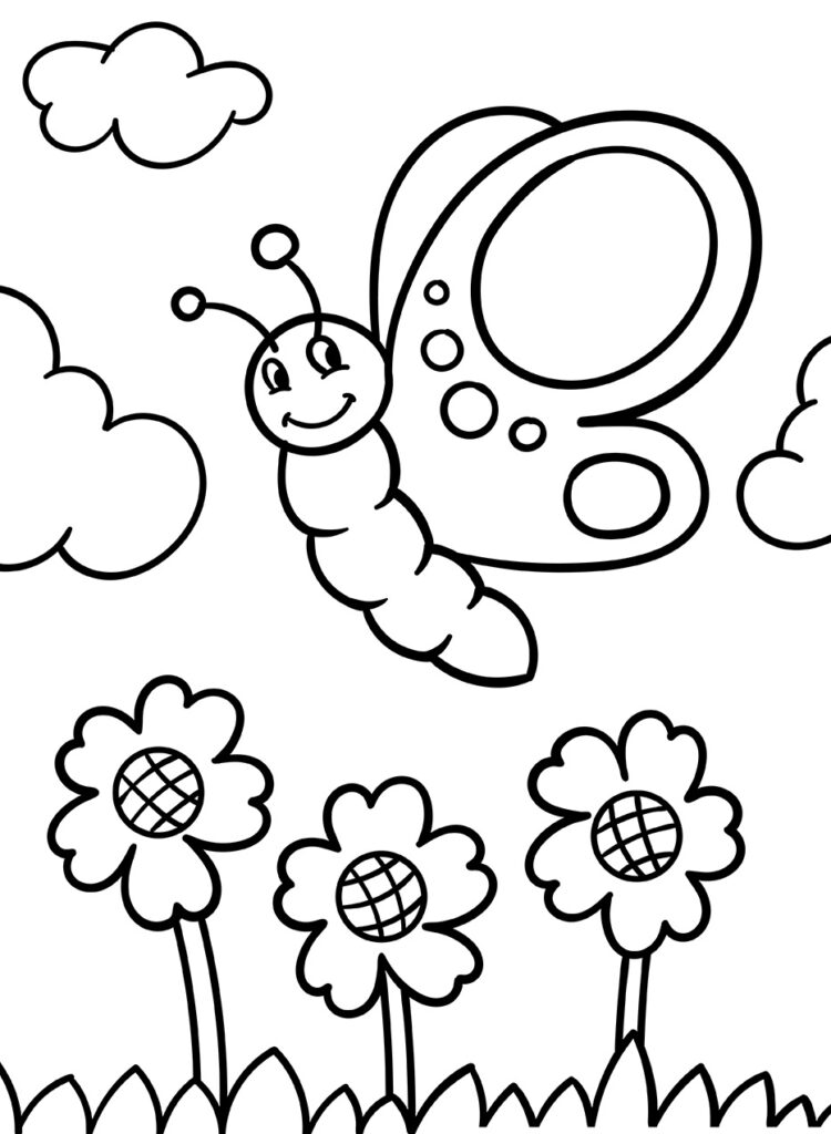 Printable Preschooler Preschool Coloring Pages