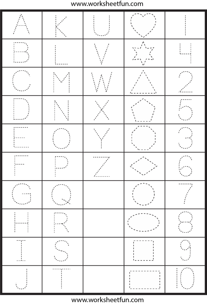 Printable Traceable Letters And Numbers - Tracing Letters And Numbers Printable Worksheets at Brandon Premo blog