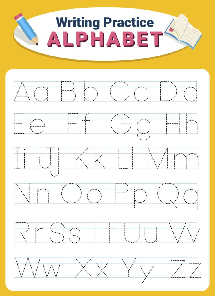 Printable Tracing Letters Free Alphabet Letter tracing Printables ...