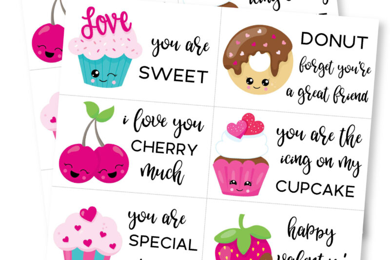 Printable Valentine Cards For Kids