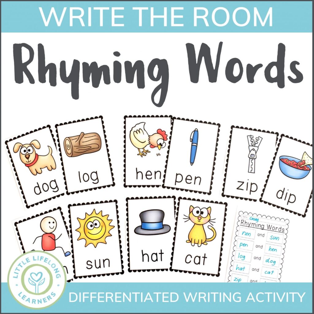 Rhyming Words Worksheets For Kindergarten Rhyming Words Worksheets For Kindergarten