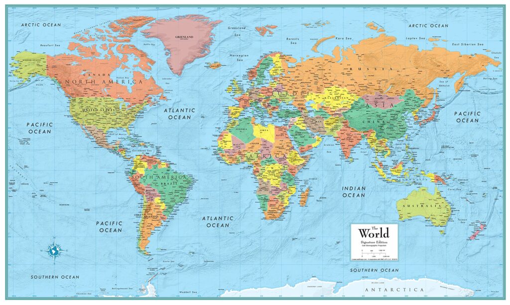 RMC Signature United States USA and World Wall Map Set (Laminated): Buy … RMC Signature United States USA and World Wall Map Set (Laminated): Buy ...