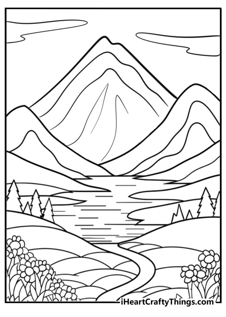 Simple Coloring Pages For Adults Free Coloring Pages For Adults: 200+