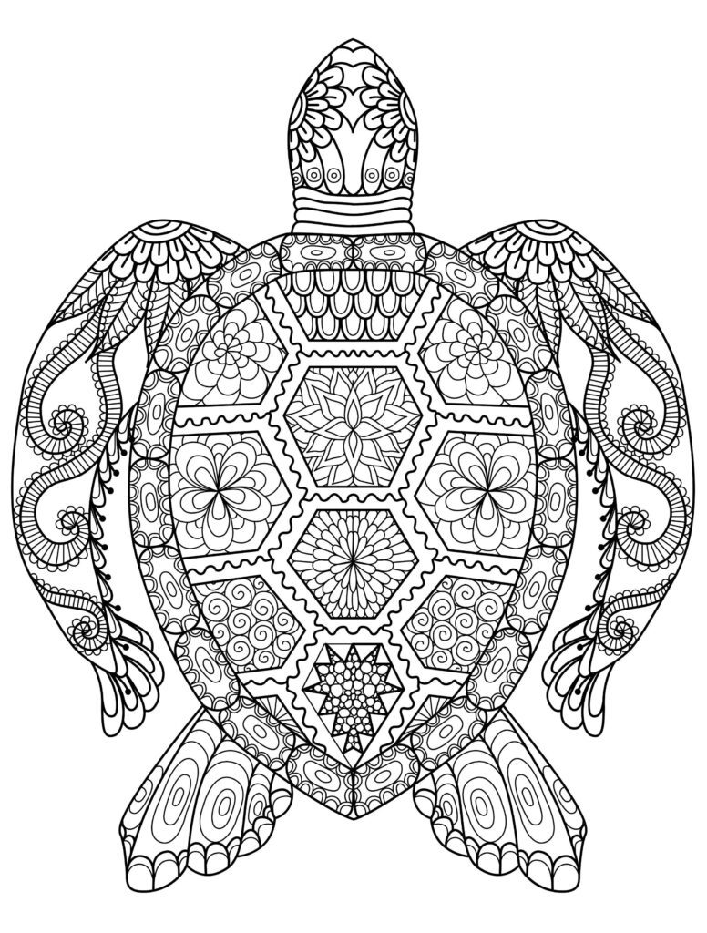 Simple Printable Coloring Pages For Adults at GETHANABLOG Blog