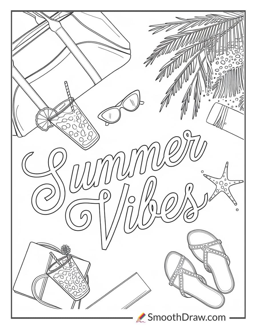 Summer Coloring Pages For Teens - Coloring Pages For Teens Summer [2025]