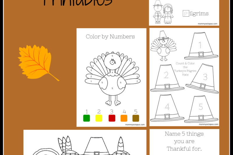 Thanksgiving Activities For Kids Printable