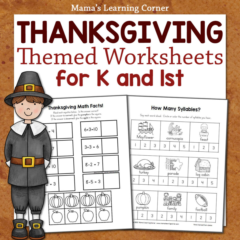 Thanksgiving Worksheets For 1st Grade - Printable Thanksgiving Worksheet Thanksgiving Worksheets | All Kids