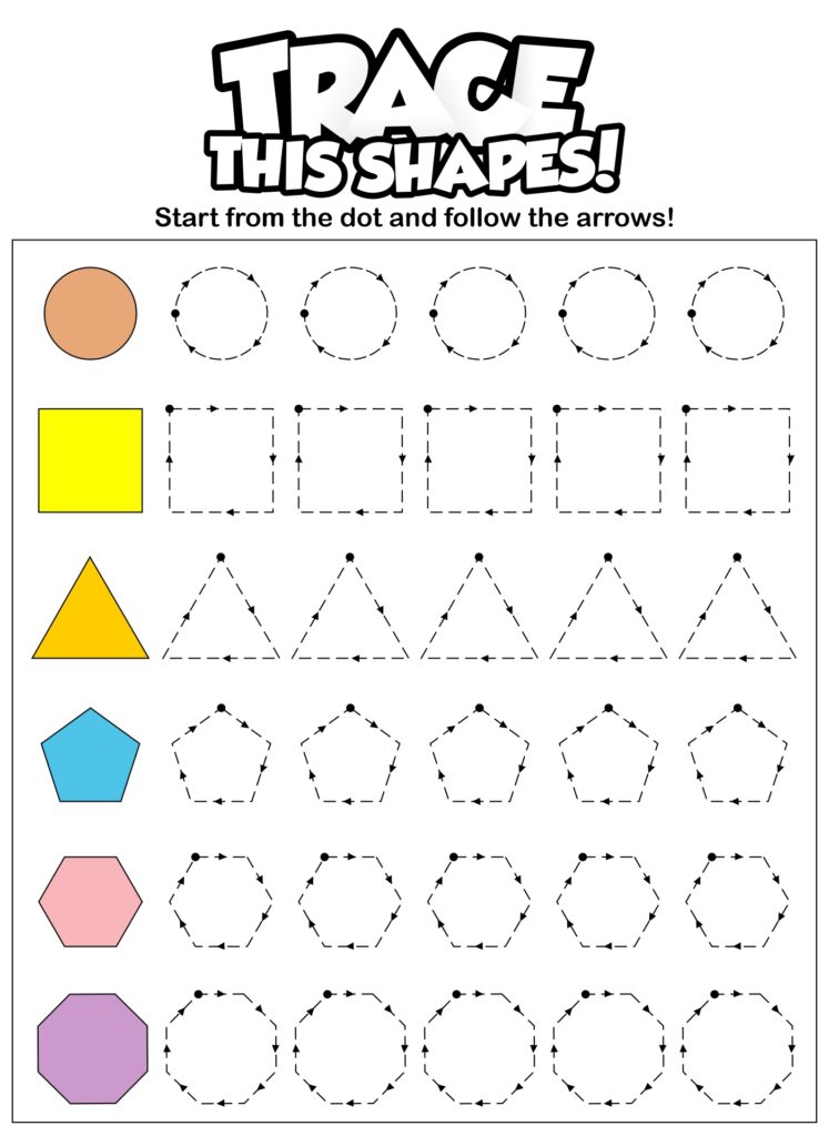 Tracing Activities For 3 Year Olds - 3 Year Old Preschool - 20 Free PDF Printables | Printablee