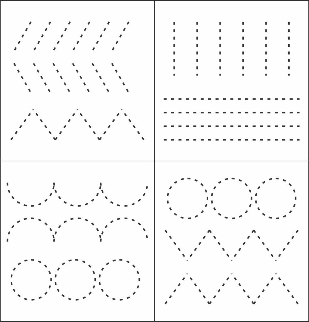 Tracing For 4 Years Olds