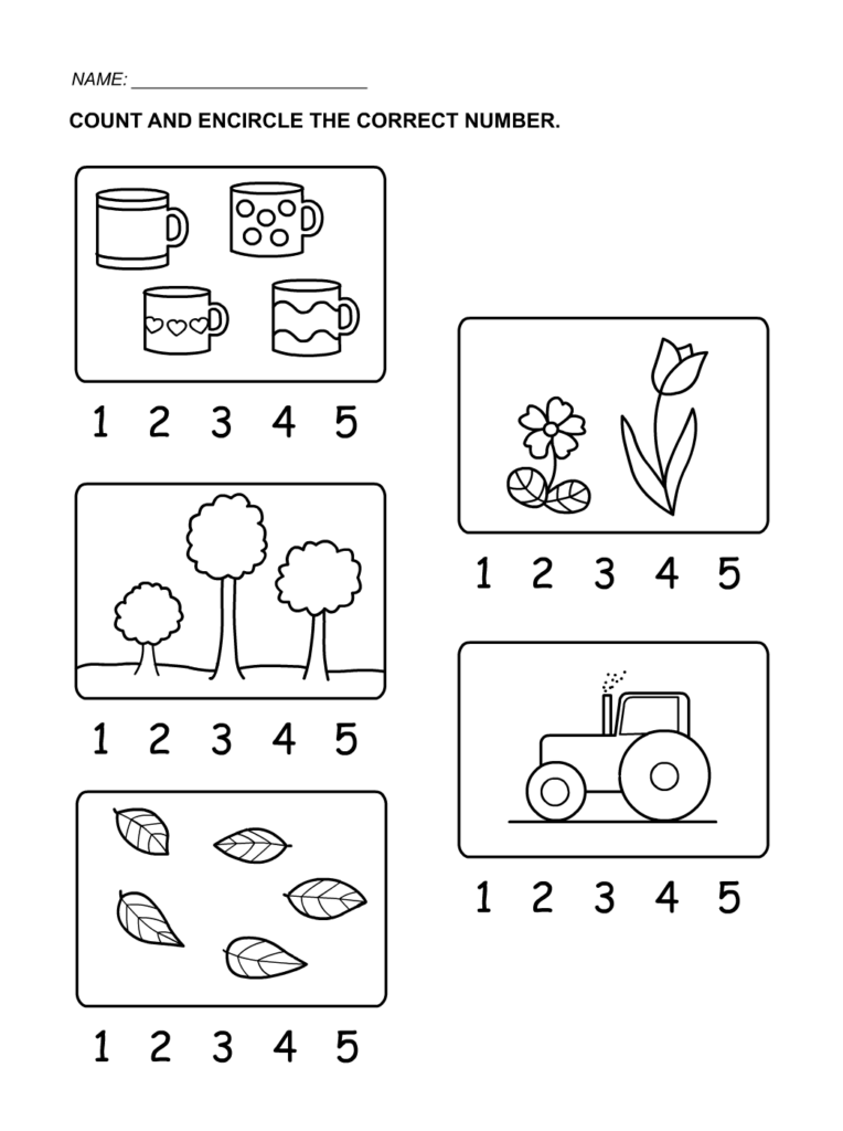 Tracing Numbers 1-5 for Kids | Activity Shelter Tracing Numbers 1-5 for Kids | Activity Shelter