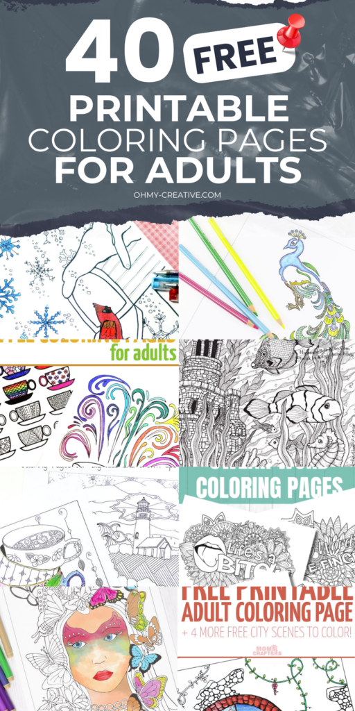 Unlock Your Creativity with Free Printable Coloring Pages for Adults