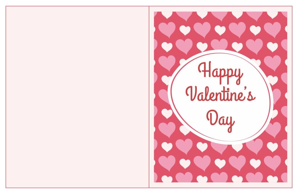 Valentine Day Card Templates - Content Calendar Template