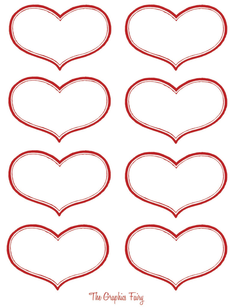 Valentines Day Printable Hearts | All FREE Printables