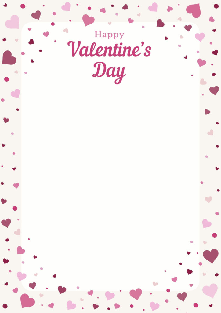 Valentine's Day Templates Free Download - Valentines Day Stationery Templates Online