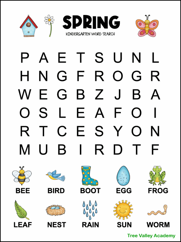 Word Search For Kindergarten Printable – Kindergarten Word Search Free Printable – Printable Sight Words List Word Search For Kindergarten Printable - Kindergarten Word Search Free Printable - Printable Sight Words List