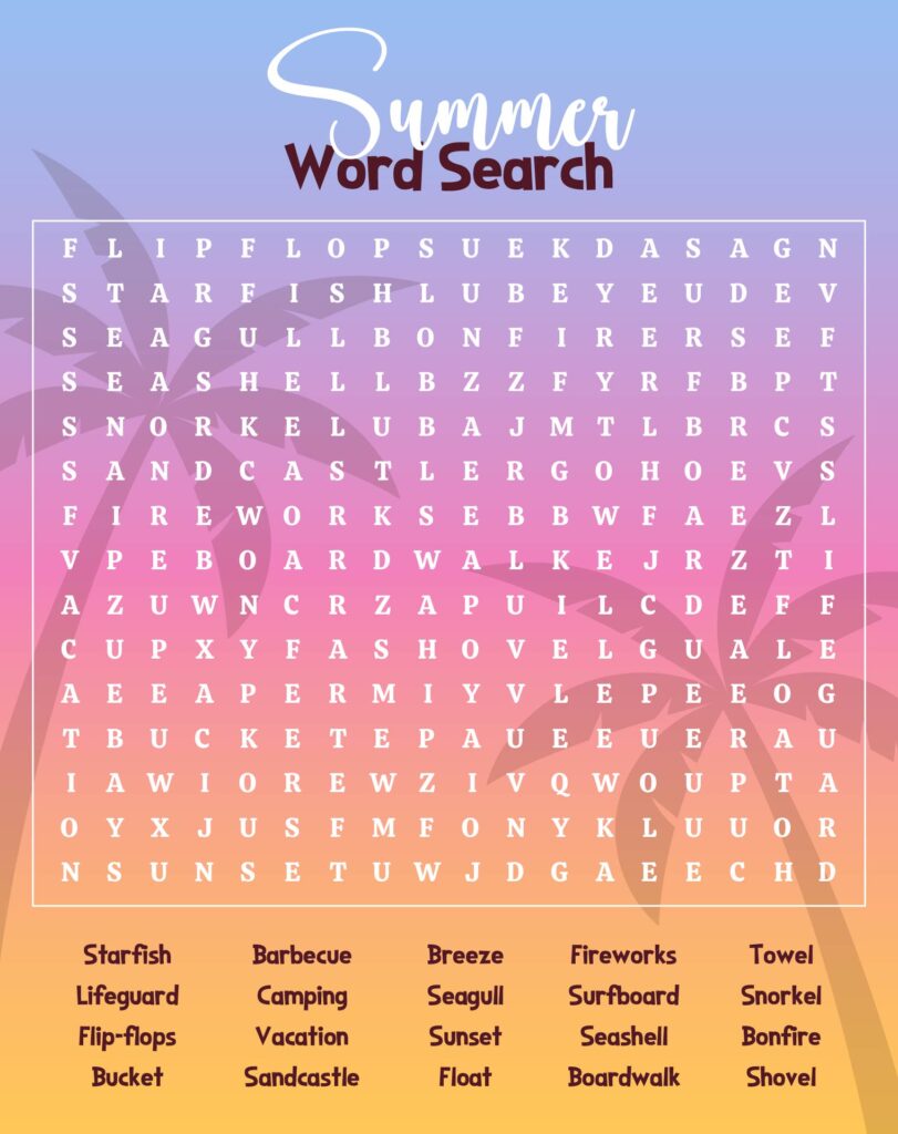Word Searches For Middle School - 14 Free PDF Printables | Printablee