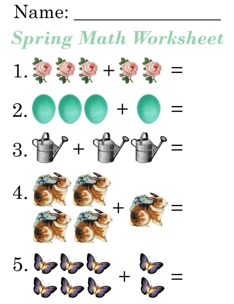 Worksheets for 5 Years Old Kids | Activity Shelter Worksheets for 5 Years Old Kids | Activity Shelter