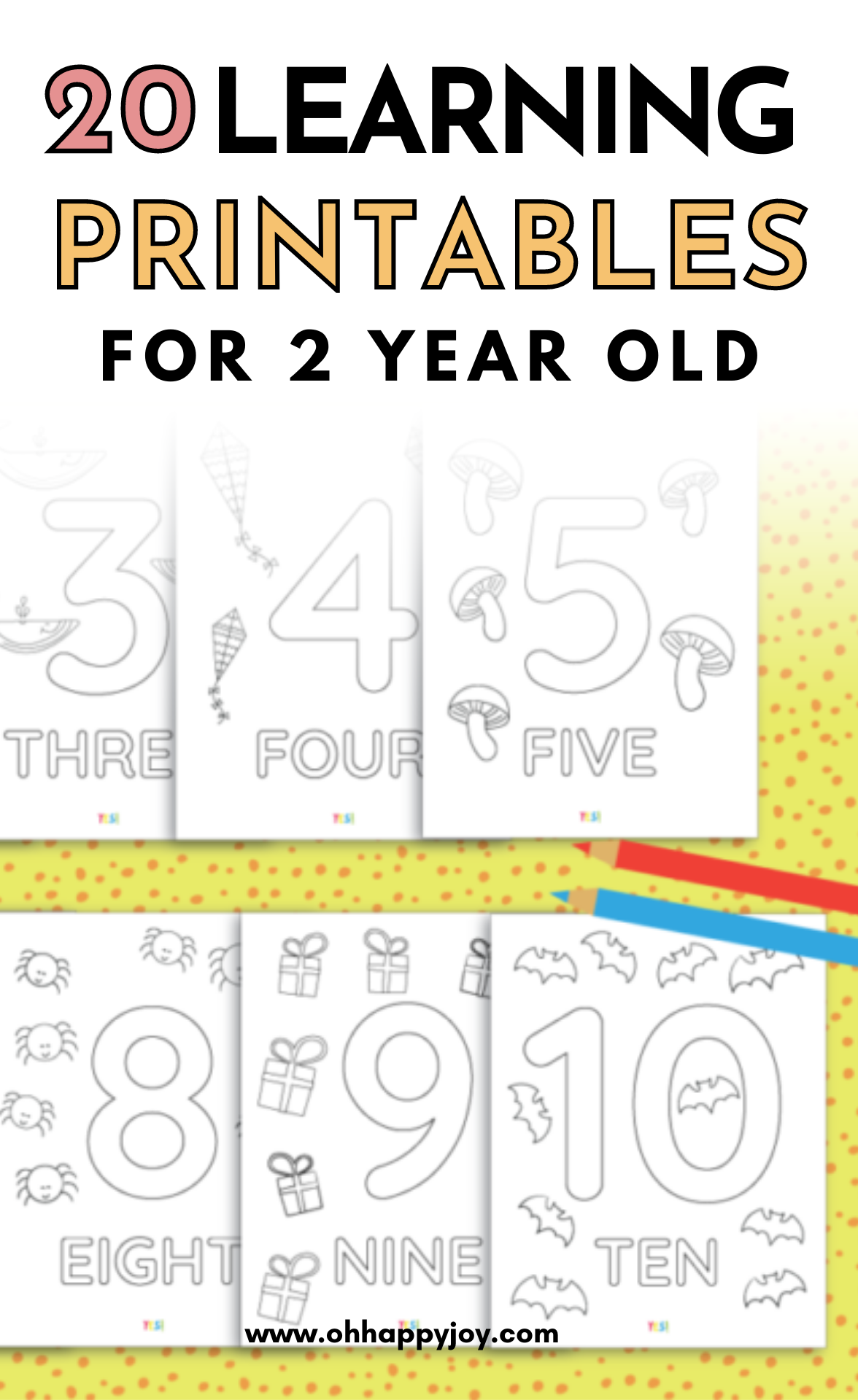 Worksheets For Two Year Olds - Learning printables for 2 year old – Artofit