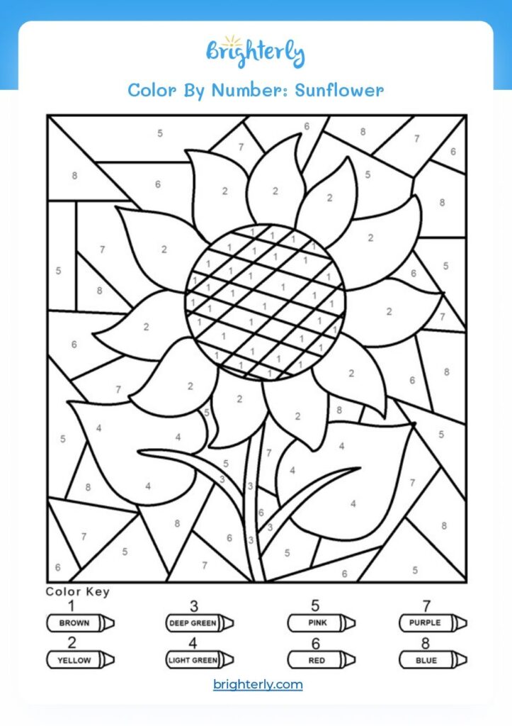 Worksheets Printables Coloring Activities By Numbers Worksheets Printables Coloring Activities By Numbers
