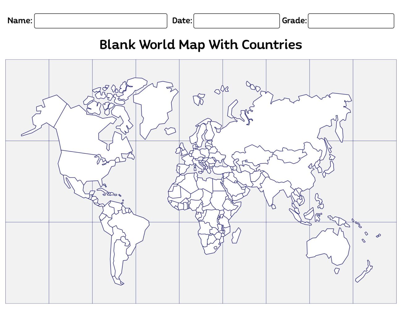 World Map Fill In The Blank - Starbucks Coffee Logo - 10 Free PDF Printables | Printablee