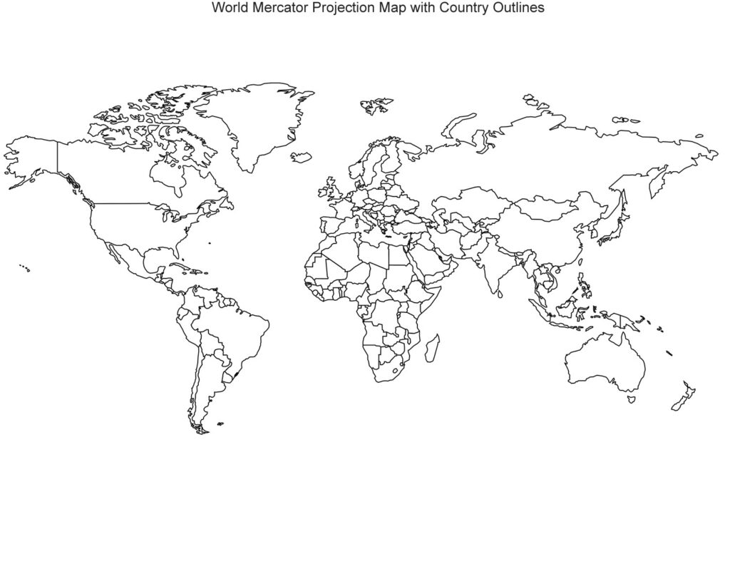 World Political Map Outline Printableblank World Map With Country … World Political Map Outline Printableblank World Map With Country ...