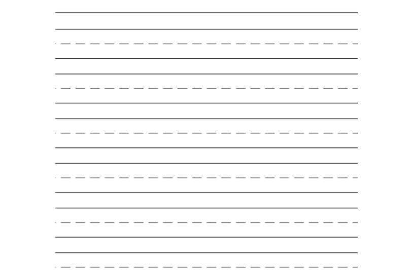 Writing Paper For 2nd Grade