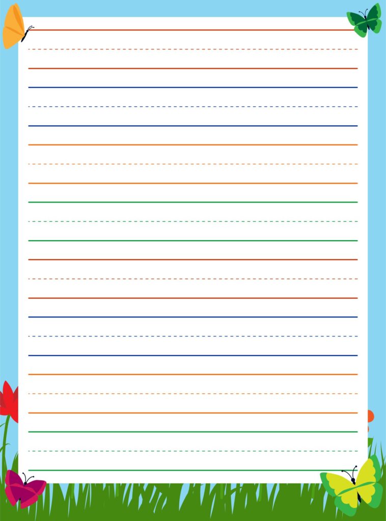 Writing Paper For Kindergarten Free – Kindergarten Paper – 10 Free PDF Printables | Printablee Writing Paper For Kindergarten Free - Kindergarten Paper - 10 Free PDF Printables | Printablee