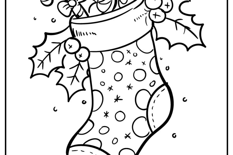 Xmas Pictures To Print And Colour